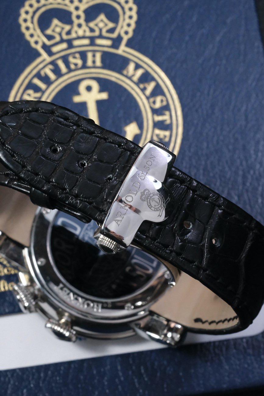 Arnold & Son Hornet World Timer Stainless steel Men's Watch