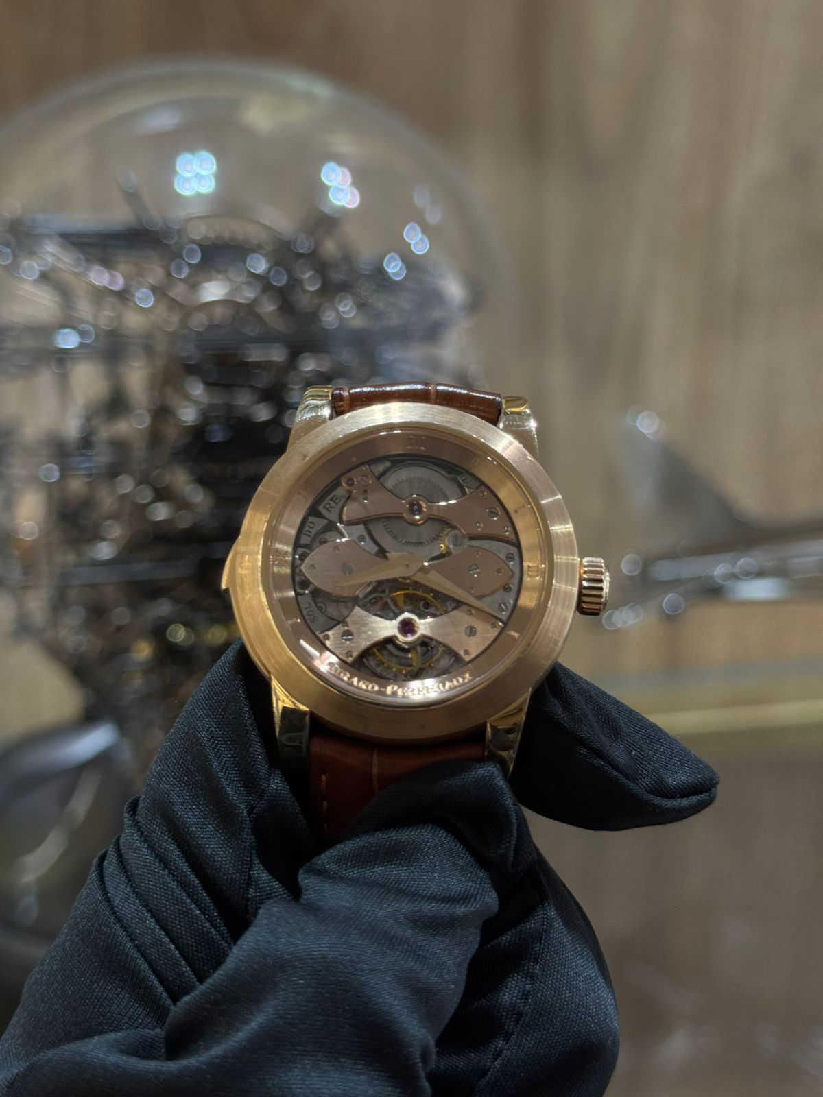 Girard Perregaux Special Series Opera One Triple Bridge Tourbillon 18K Rose Gold Men's Watch