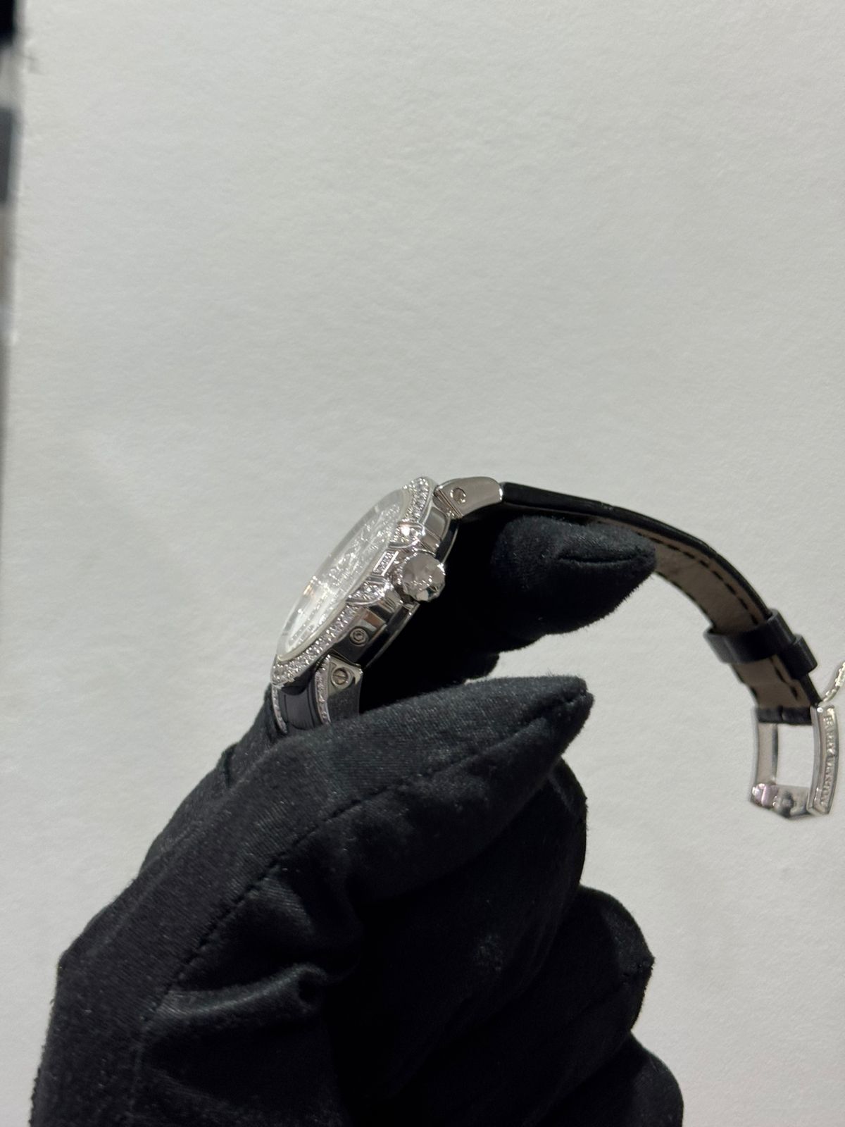 Harry Winston Ocean Biretrograde 18K White Gold & Diamonds Lady's Watch