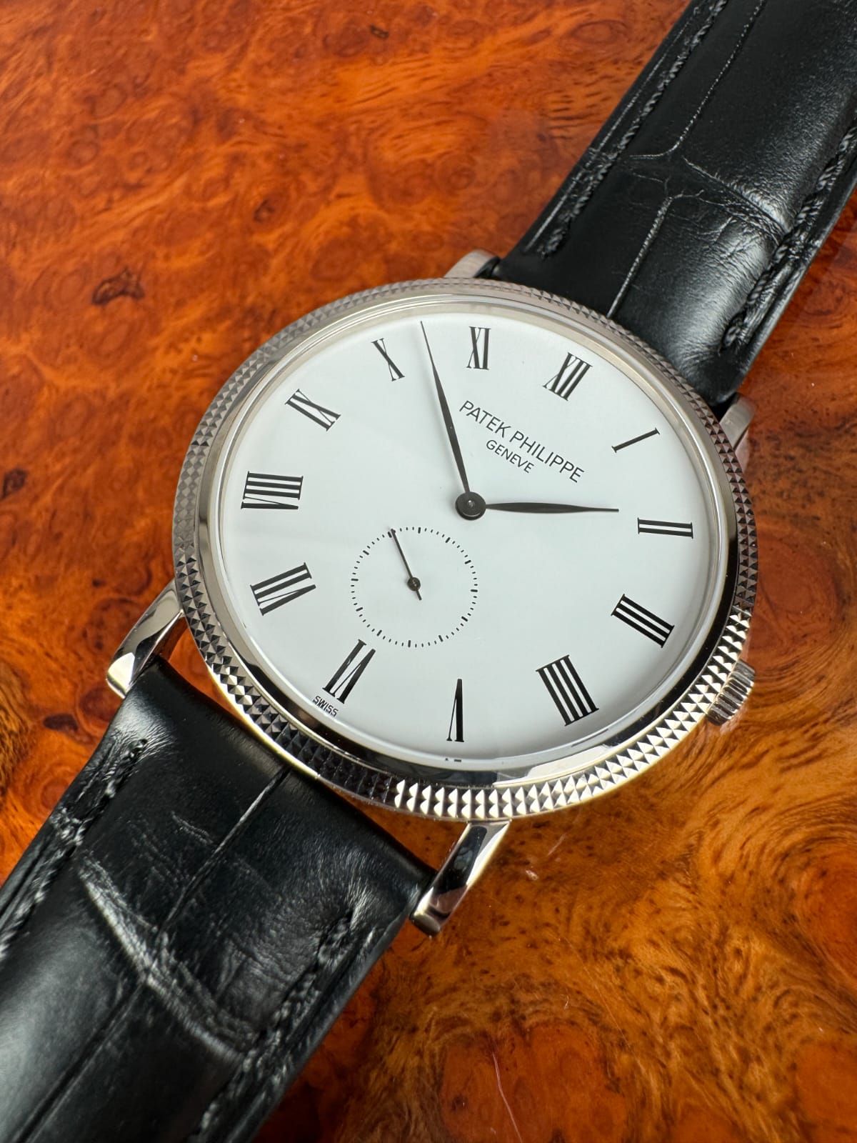 Patek Philippe Calatrava 36 mm 18K White Gold Men’s Watch