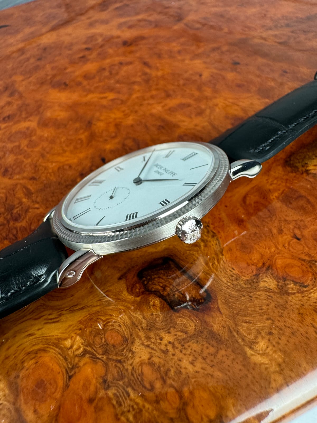 Patek Philippe Calatrava 36 mm 18K White Gold Men’s Watch