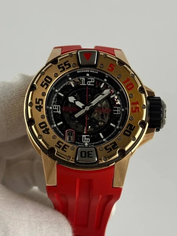 Richard Mille RM 028 Diver Rose Gold Men's Watch