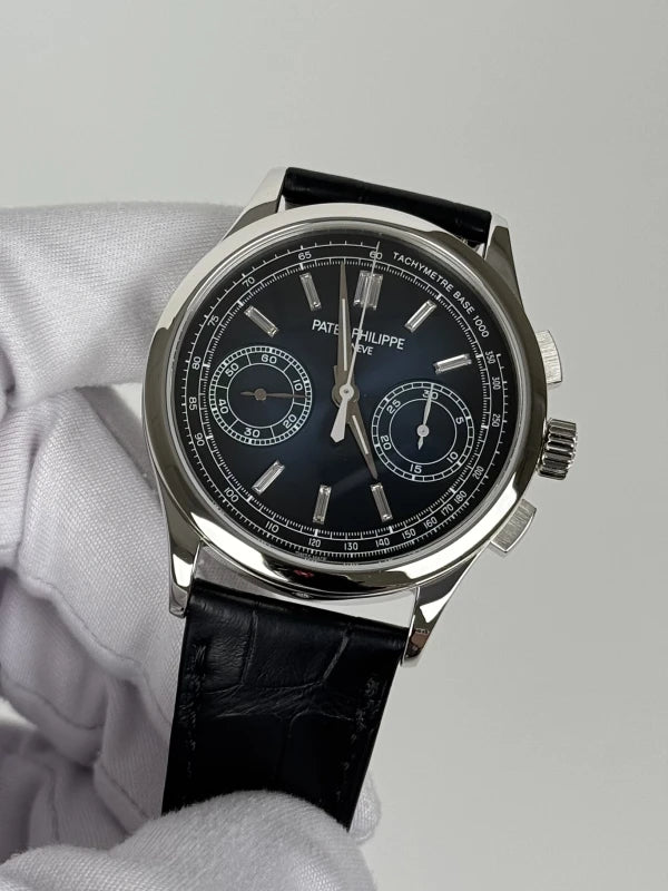Patek Philippe Complications Chronograph Platinum Men's Watch