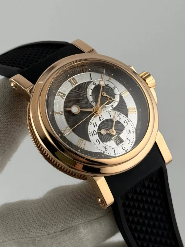 Breguet Marine 5857 GMT 18k Rose Gold Men's Watch