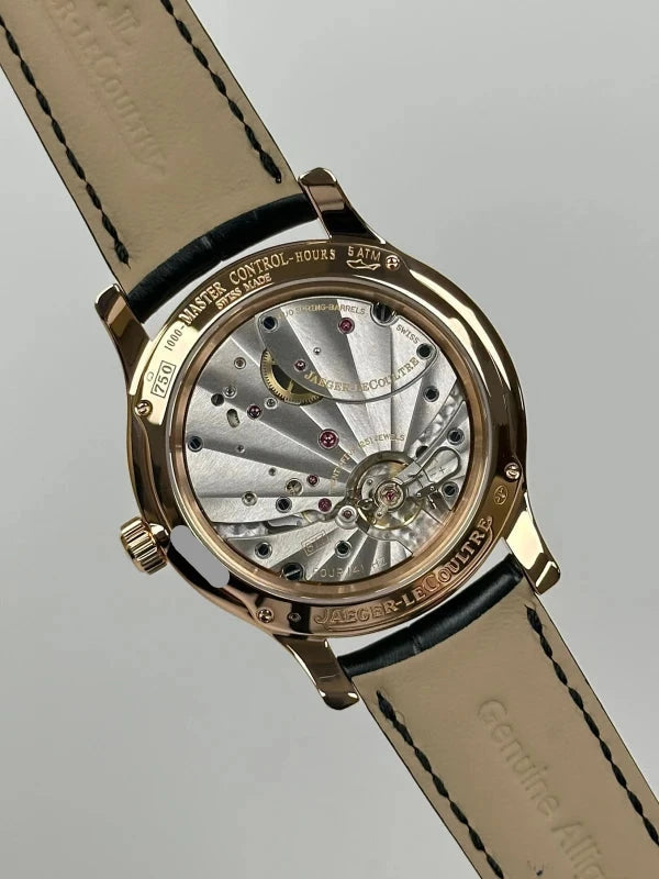 Jaeger-LeCoultre Master Control Eight Days 18K Rose Gold Men's Watch