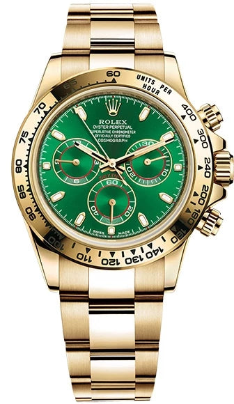 Rolex Cosmograph Daytona 18K Yellow Gold Men's Watch