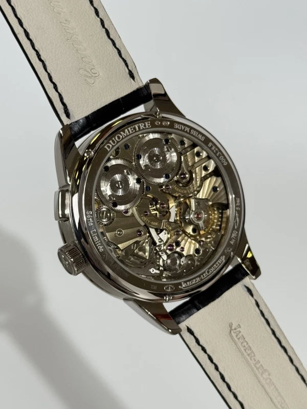 Jaeger-LeCoultre Duometre 18k White Gold Limited Edition Men's Watch