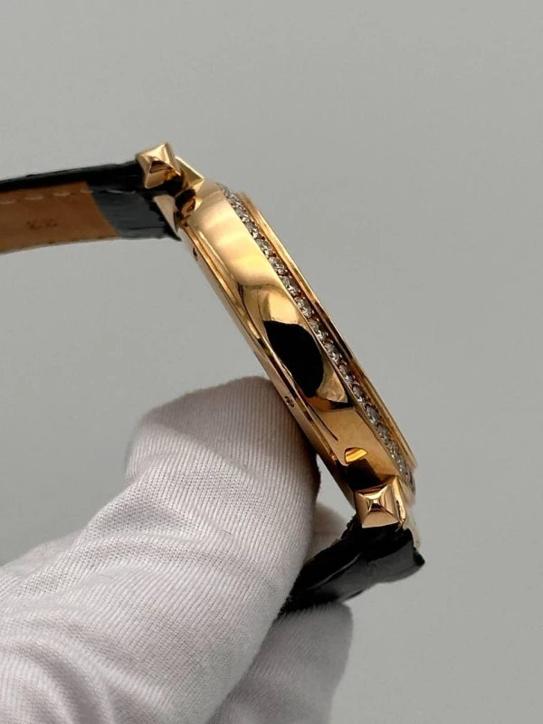 Cartier Pasha 42mm 18K Rose Gold & Diamonds Lady's Watch