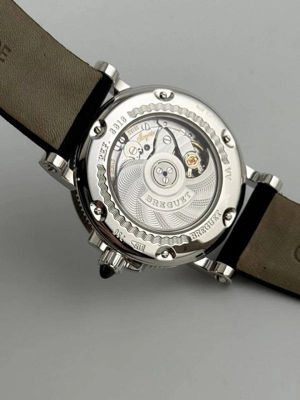 Breguet Marine 18K White Gold & Diamonds Lady's Watch