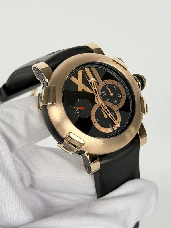 Romain Jerome Titanic-DNA Chronograph 18k Rose Gold Men's Watch
