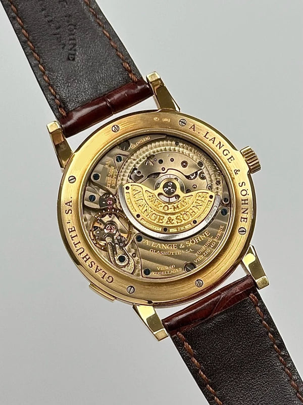 A. Lange & Söhne Grand Langematic 18K Yellow Gold Men’s Watch