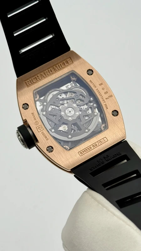 Richard Mille RM 029 18K Rose Gold & Diamonds Men's Watch
