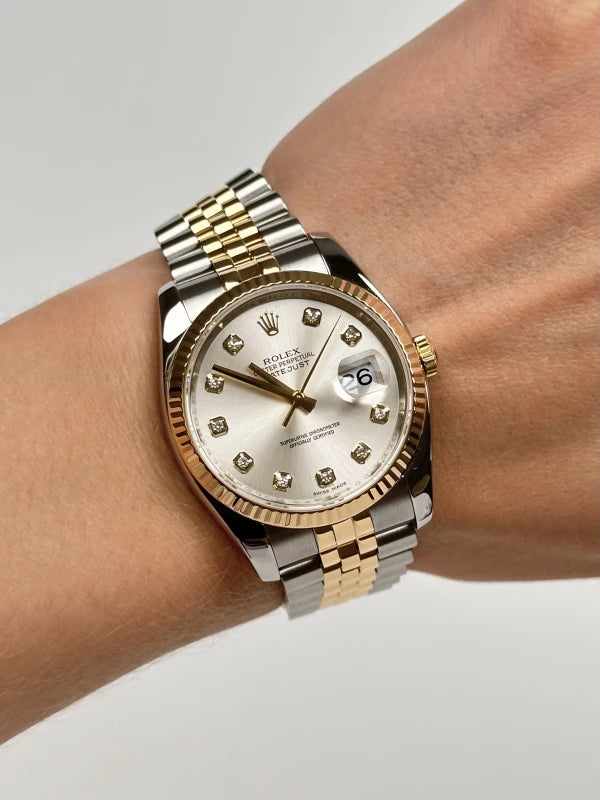 Rolex Datejust 36mm Stainless Steel & 18k Yellow Gold Men's Watch