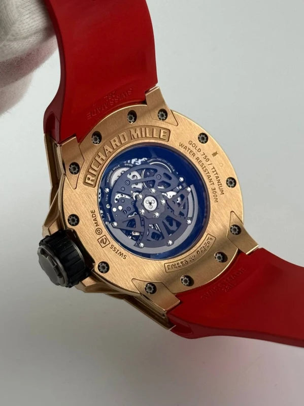 Richard Mille RM 028 Diver Rose Gold Men's Watch