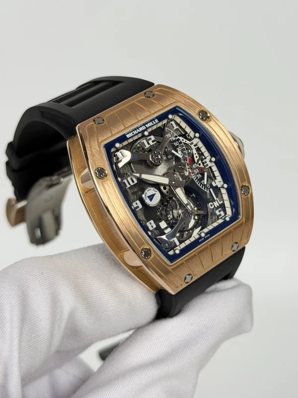 Richard Mille RM 014 Tourbillon 18K Rose Gold Men's Watch