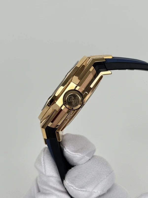 Hublot Big Bang Sang Bleu II 18K Rose Gold Blue Pavé Men's Watch