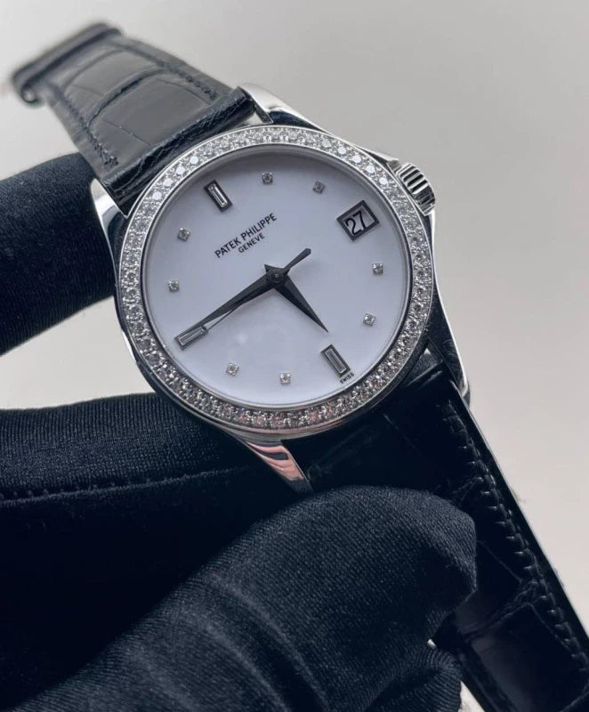 Patek Philippe Calatrava 18K White Gold Lady’s Watch