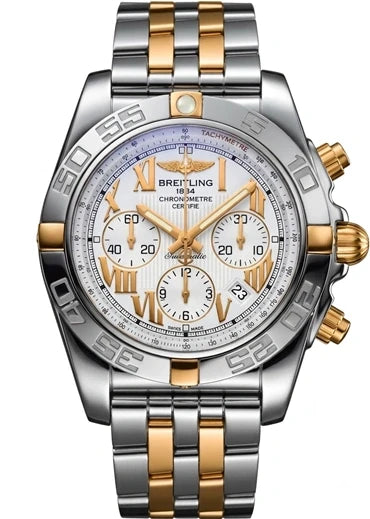 Breitling Chronomat Stainless Steel & 18k Rose Gold Men's Watch IB011012/A692/375C