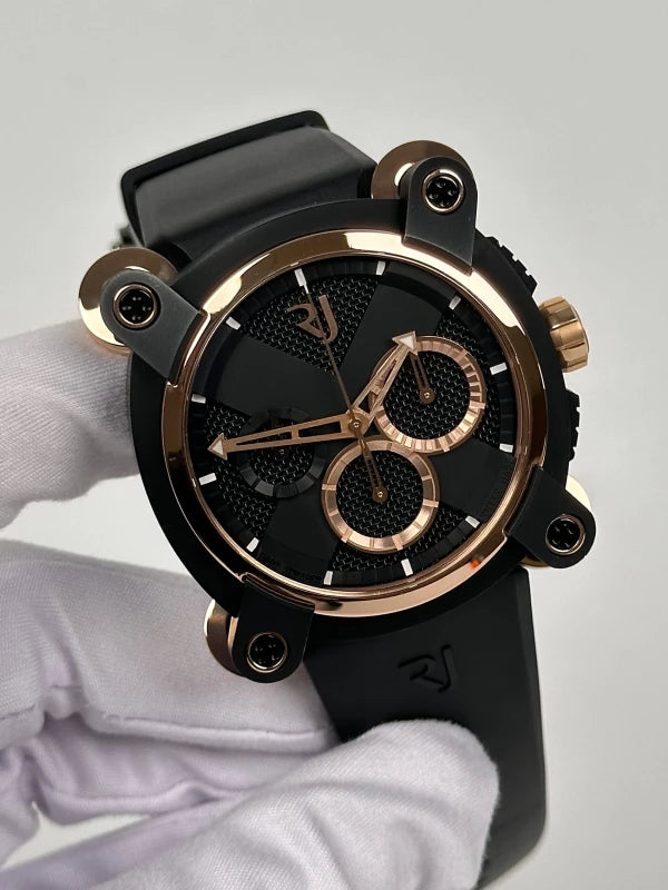 Romain Jerome Moon Dust-DNA Invader Chronograph Stainless Steel Men's Watch