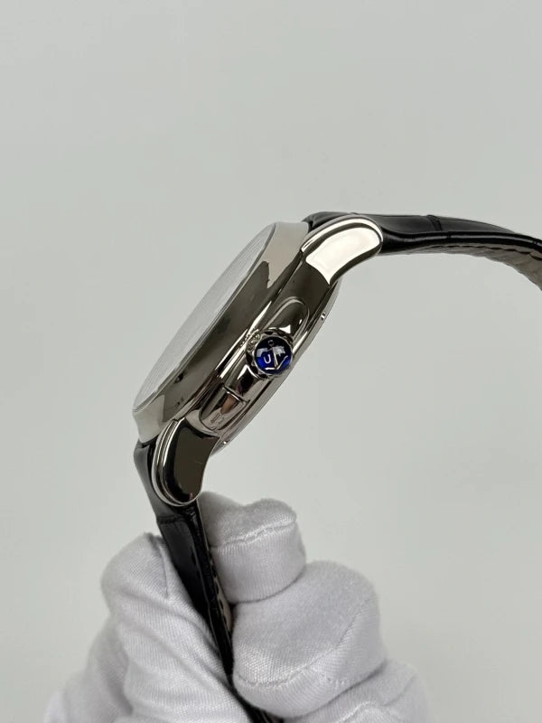 Ulysse Nardin Sonata Cathedral Dual Time 18K White Gold Men's Watch