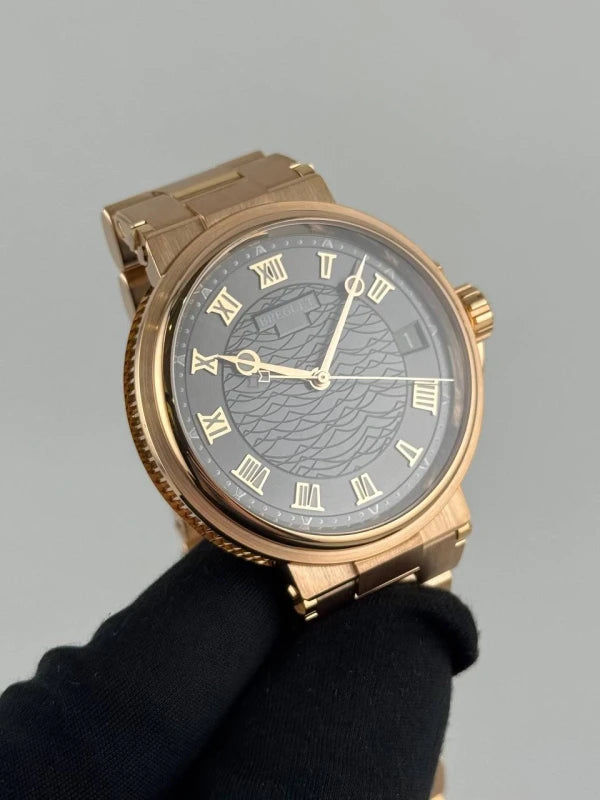 Breguet Marine 5517 18K Rose Gold Men's Watch