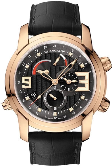 Blancpain L-Evolution Reveil GMT 18K Rose Gold Men's Watch