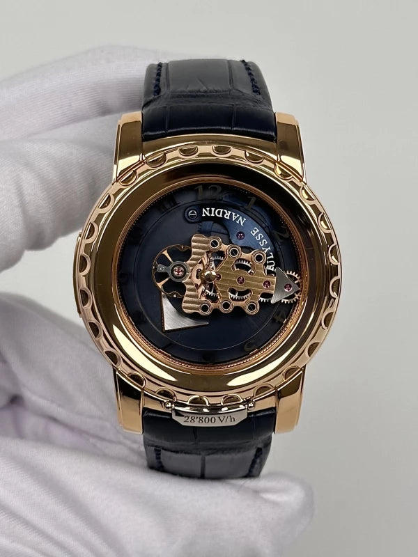 Ulysse Nardin Freak 28,800 V/h 18K Rose Gold Men's Watch