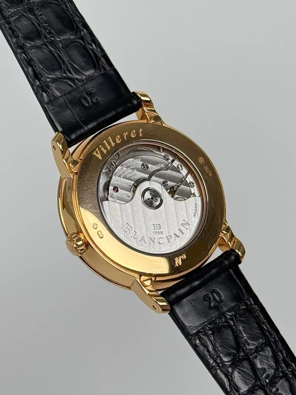 Blancpain Villeret Perpetual Calendar 18K Rose Gold Men's Watch