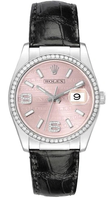 Rolex Datejust 18K White Gold Lady's Watch