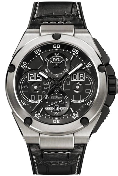 IWC Ingenieur Perpetual Calendar Digital Date-Month Titanium Men’s Watch