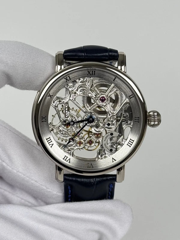 Ulysse Nardin Maxi Skeleton 18K White Gold Men's Watch