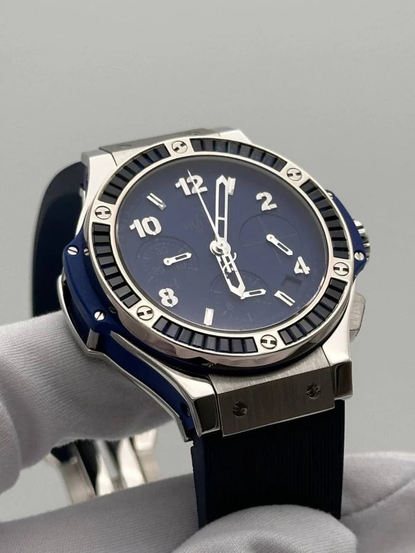 Hublot Big Bang Tutti Frutti Stainless Steel & Sapphires Lady's Watch