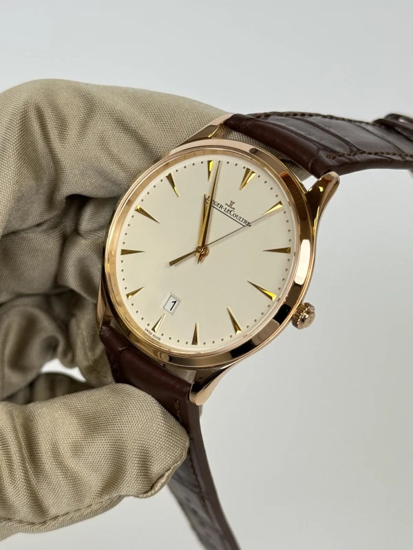 Jaeger-LeCoultre Master Control Ultra Thin 18k Rose Gold Men's Watch