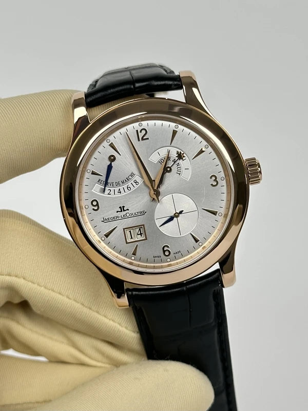 Jaeger-LeCoultre Master Control Eight Days 18K Rose Gold Men's Watch