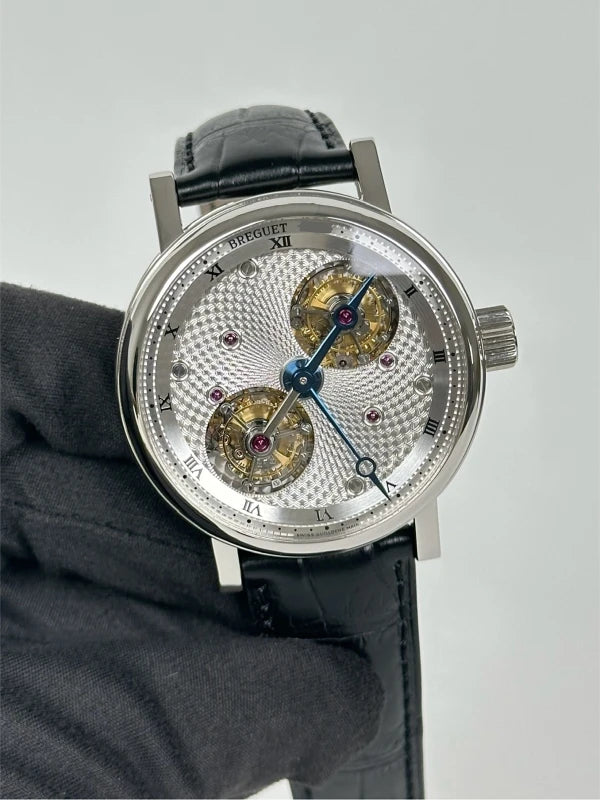 Breguet Classique Grande Complications Double Tourbillon Platinum Men's Watch