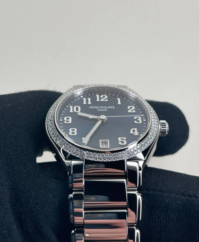 Patek Philippe Stainless Steel&Diamonds Lady's Watch