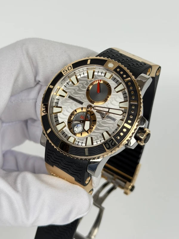 Ulysse Nardin Diver Maxi Marine Diver 18k Rose Gold & Titanium Men's Watch