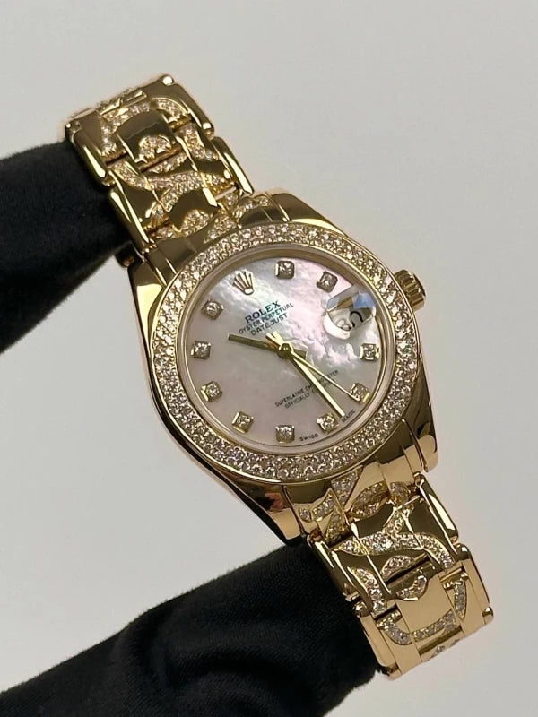 Rolex Pearlmaster 18k Yellow Gold Unisex Watch
