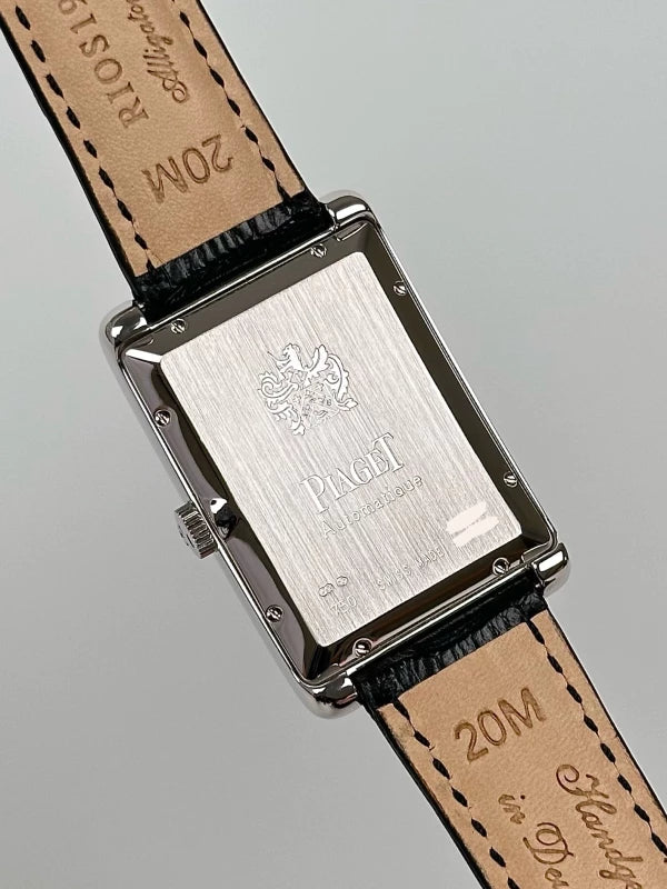 Piaget Retrograde À L'Ancienne 18K White Gold Men's Watch
