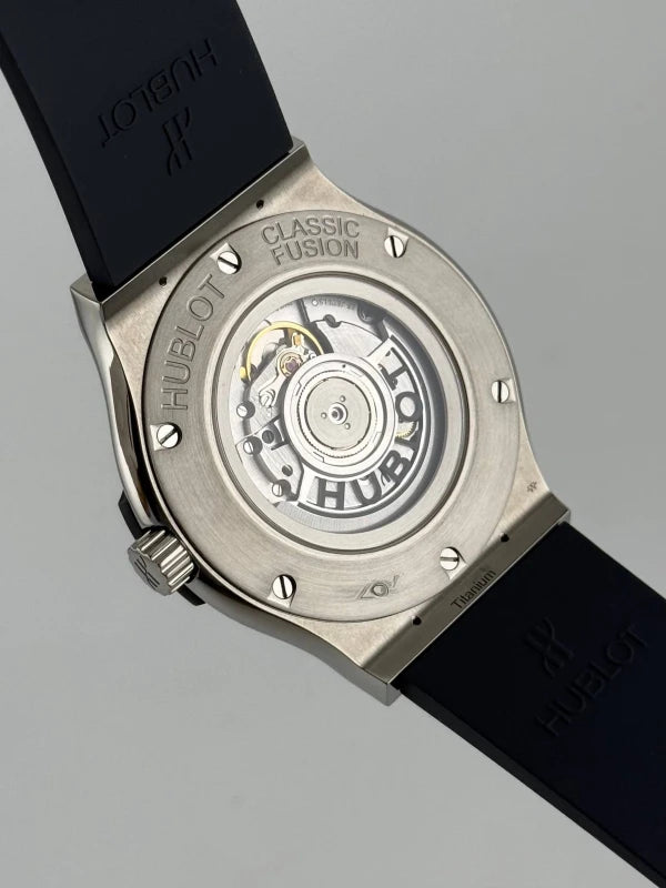 Hublot Classic Fusion 45mm Titanium Racing Grey Automatic Watch