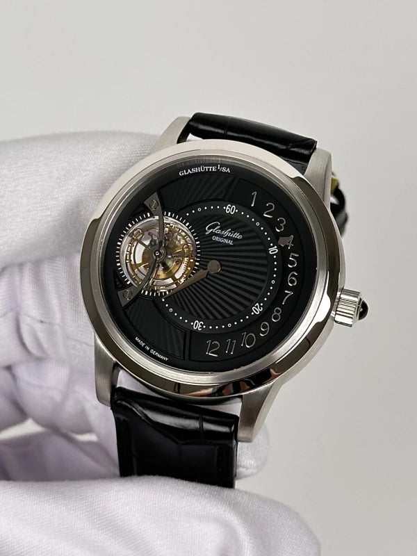 Glashütte Original Tourbillon Regulator Platinum Men's Watch