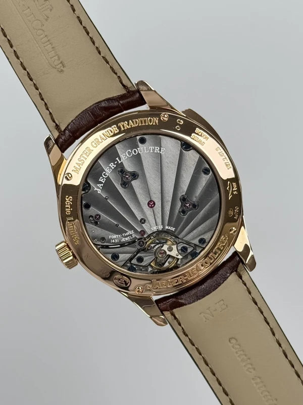 Jaeger-LeCoultre Master Grande Tradition Minute Repeater 18K Rose Gold Men's Watch