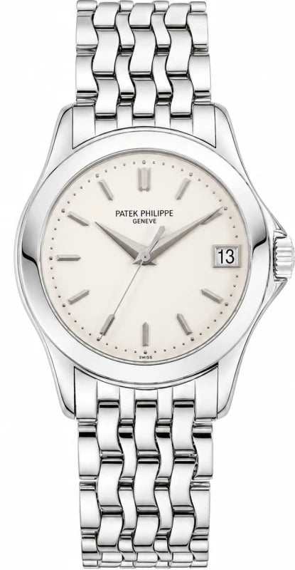 Patek Philippe Calatrava Vintage 18k White Gold Men's Watch