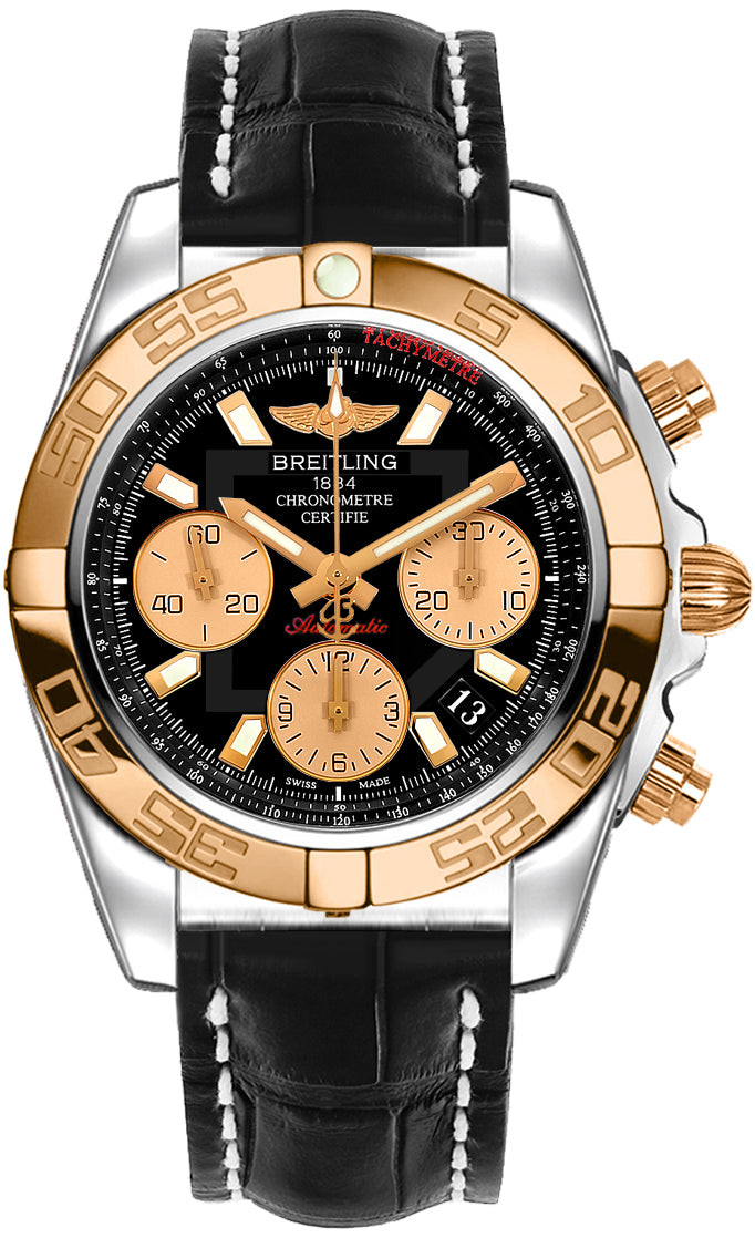 Breitling Chronomat 41 18K Rose Gold & Stainless Steel Men's Watch