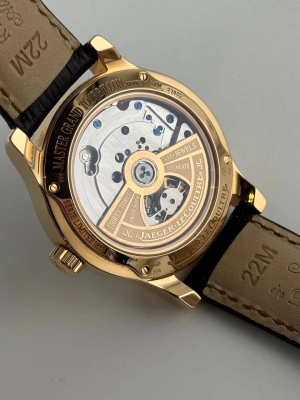 Jaeger-LeCoultre Master Grande Tradition 18k Rose Gold Men's Watch