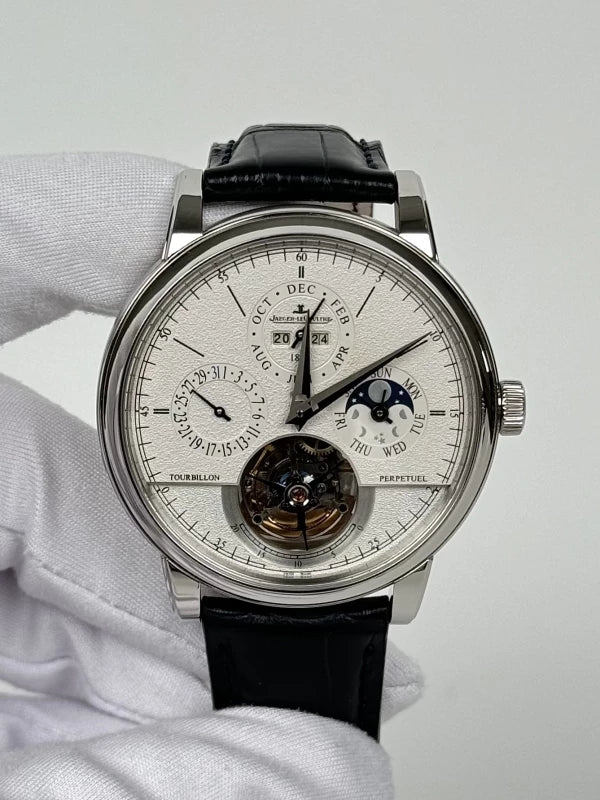 Jaeger-LeCoultre Master Grande Tradition Perpetuel Platinum Men's Watch