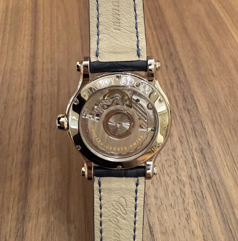 Chopard Happy Sport Stainess Steel & Diamonds Lady's Watch