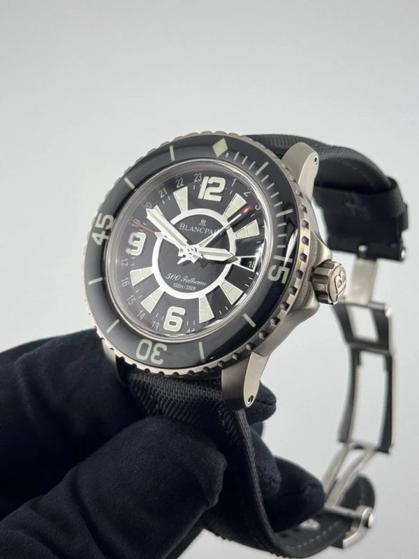 Blancpain Blancpain Fifty Fathoms 500 Fathoms GMT Titanium Men's Watch