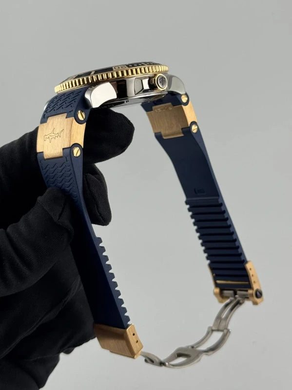 Ulysse Nardin Maxi Marine Diver Hammerhead Shark 18K Rose Gold & Titanium Men's Watch