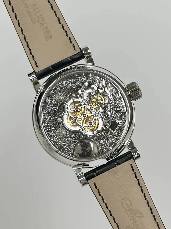 Breguet Classique Grande Complications Double Tourbillon Platinum Men's Watch